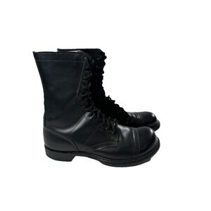 HH Brand Double H 975 Military Combat Leather Jump Boots Men's 11.5D Made in USA